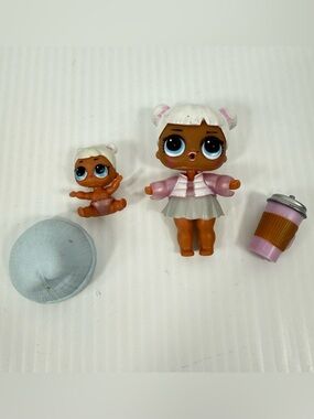 LOL Surprise Dolls Snow Angel and Lil Sister From Chill Out Club Series 2 MGA